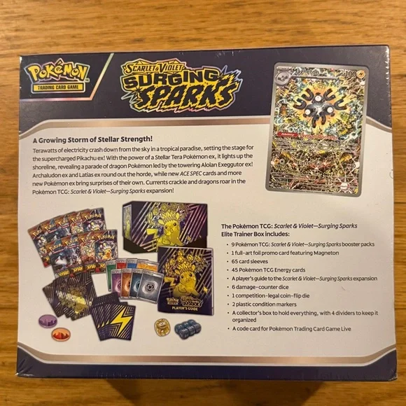 Pokemon Surging Sparks Elite Trainer Box BNWT SEALED